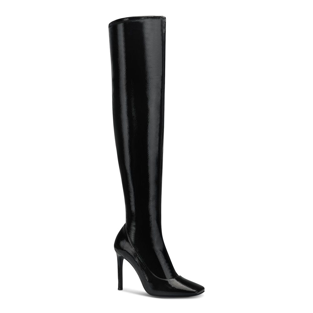 Black Knee-High Boots